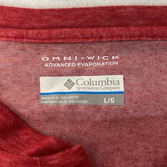 Columbia Long Sleeve Henley Men’s Omni-Wick Shirt - SZ: Large - Picture 5 of 7